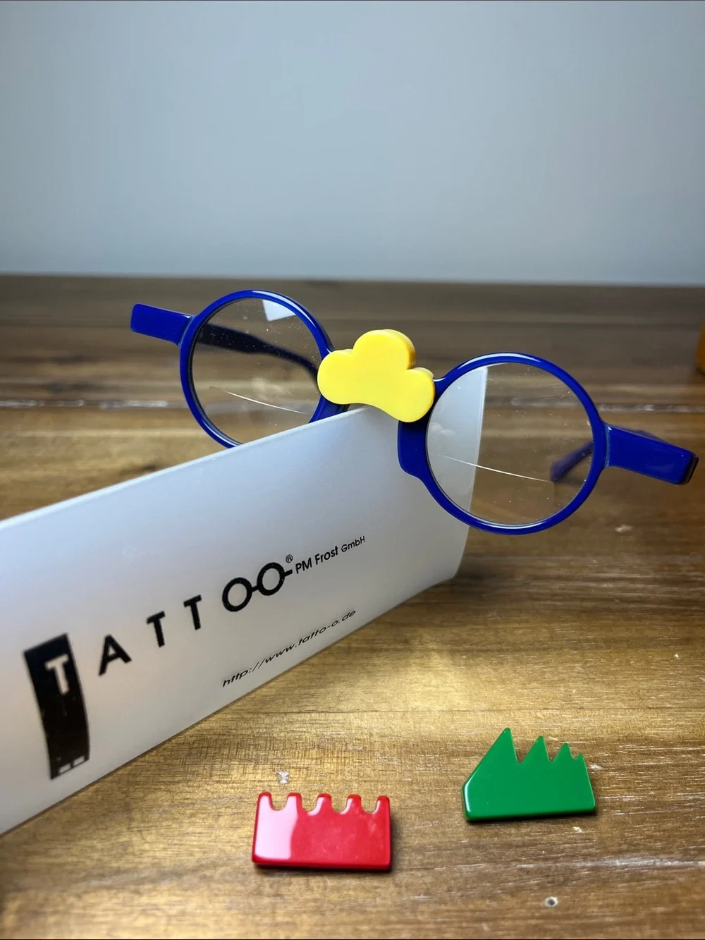 Readers funky  bifocal glasses. maybe 2.0? 1.75? Sabine be style
